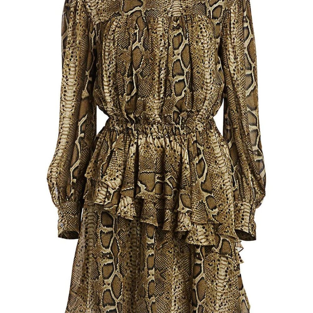 Isabel Marant Etoile Java Python Print Mini Dress… - image 5